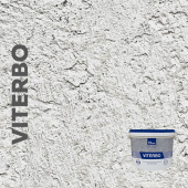 Декоративная штукатурка AlterItaly VITERBO Naturale с эффектом арт-бетона,  цвет белый / под колеровку, 15 кг