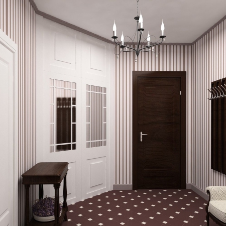Форма коридора: узкая, длинная, маленькая, большая комната. Варианты дизайна от ГК «Фундамент»