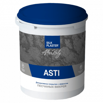 Декоративное покрытие AlterItaly ASTI с эффектом песчаных вихрей 2,5 л