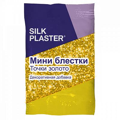 Мини-блёстки Silk Plaster, золотые точки Мини-блёстки Silk Plaster, золотые точки