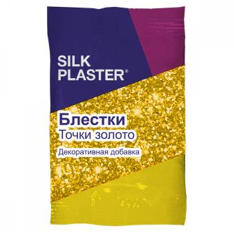 Блестки Silk Plaster, золотые точки