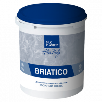 Декоративное покрытие AlterItaly BRIATICO с эффектом Мокрый шелк 2,5 л Декоративное покрытие AlterItaly BRIATICO с эффектом Мокрый шелк 2,5 л