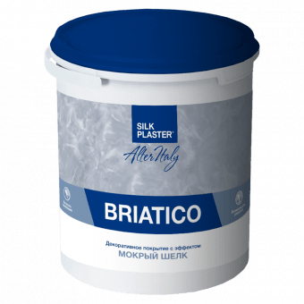 Декоративное покрытие AlterItaly BRIATICO с эффектом Мокрый шелк 2,5 л