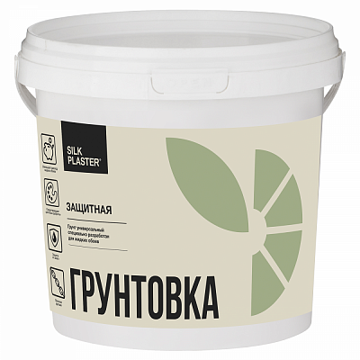 Грунтовка для жидких обоев Silk Plaster 1 л Грунтовка для жидких обоев Silk Plaster 1 л