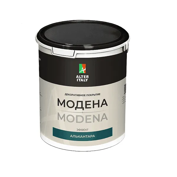 Тестер декоративного покрытия AlterItaly МОДЕНА (MODENA) с эффектом Алькантара, 0,25 л