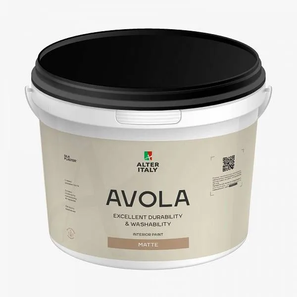 Краска AlterItaly АВОЛА МАТОВАЯ (AVOLA MATTE), база С, объем 0,9 л