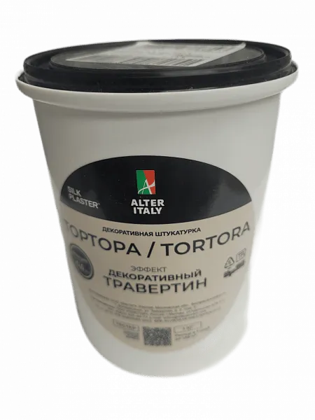 Тестер декоративной штукатурки AlterItaly ТОРТОРА (TORTORA) с эффектом Декоративный травертин (фракция 0,5 мм) 1,0 кг