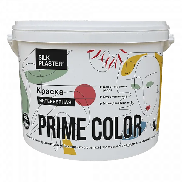 Тестер краски PRIME COLOR интерьерная, белая, 0,2 л